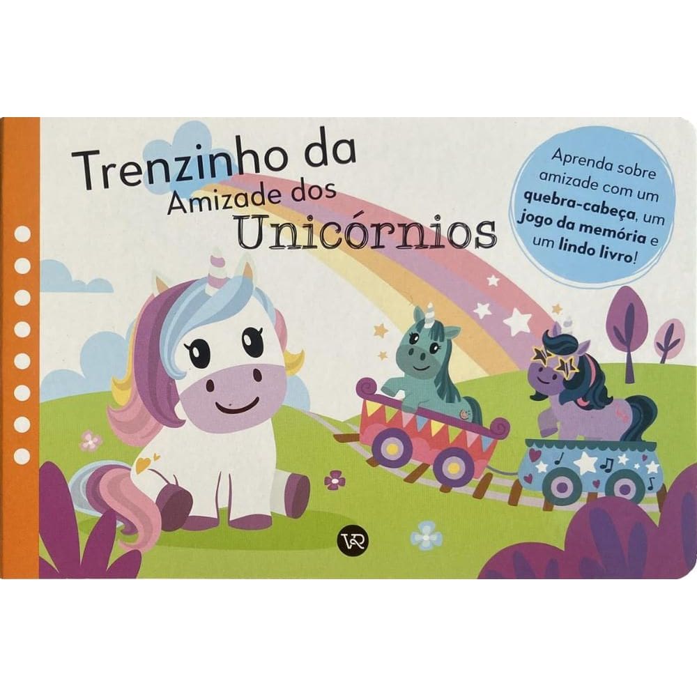 Trenzinho da amizade dos unicórnios