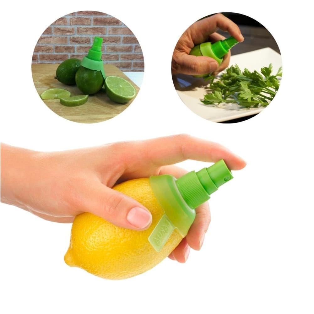 Borrifador Limão Spray Cítrico 2 Peças Salada Drink Prana