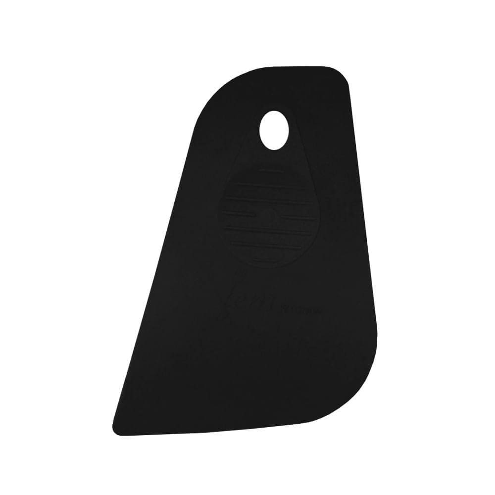 Espátula Confeitaria Preta Silicone Linha Prepare Vemplast