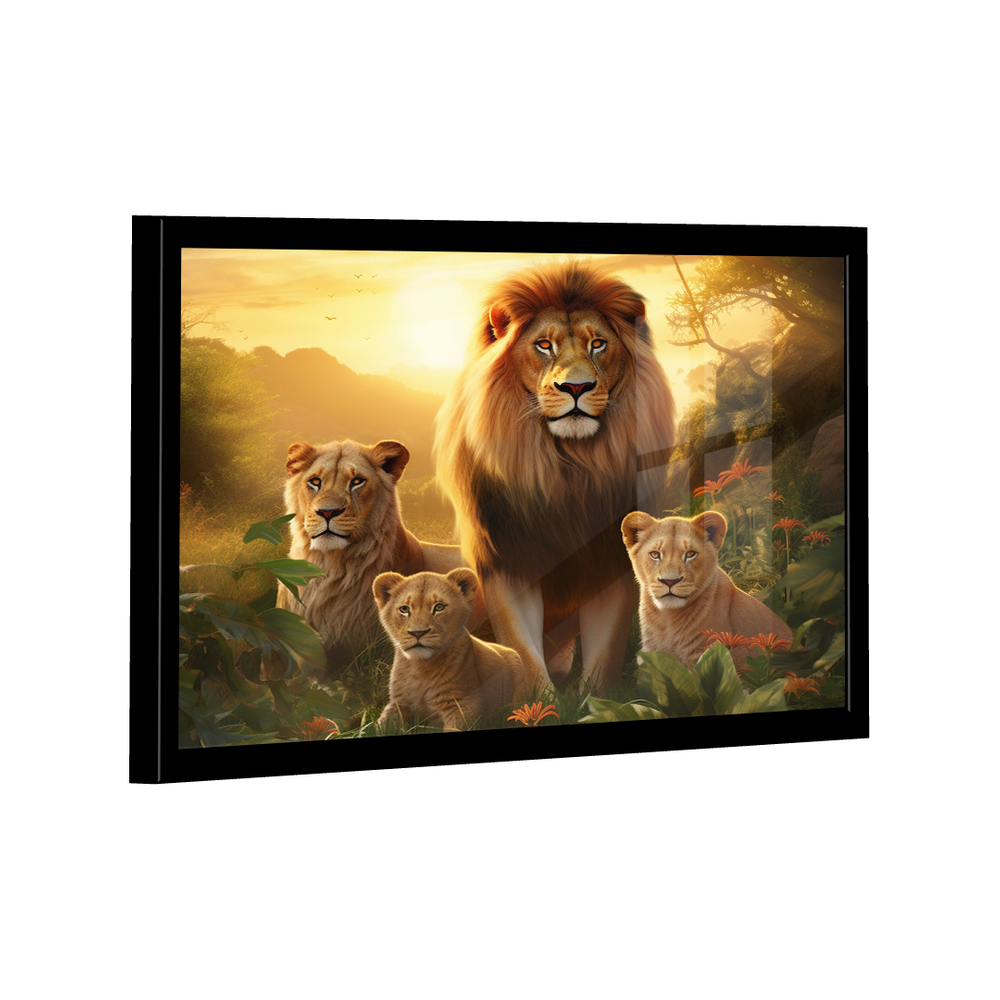 Quadro Decorativo Paradise Family -- BR ARTES