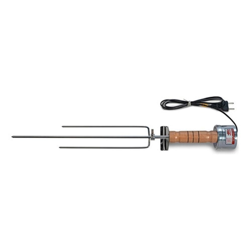 Espeto Giratório - Rotary Speto Cabo Madeira - 110V