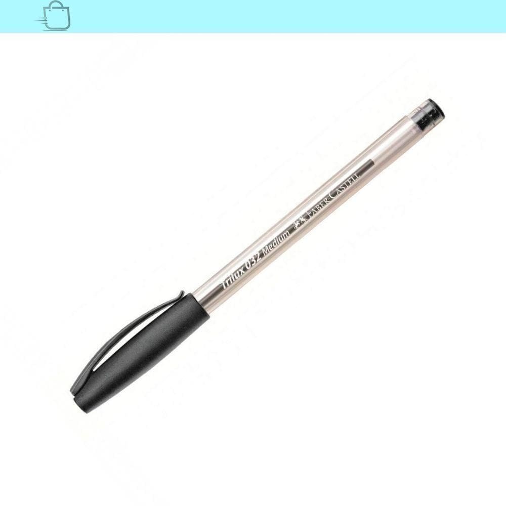 Caneta Esferográfica Trilux 032 Faber-Castell Preta