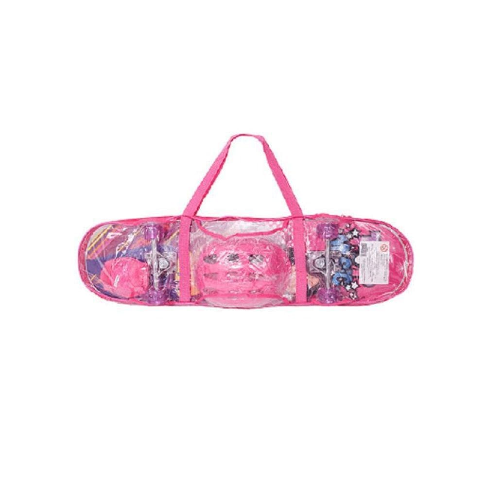 Skate Fashion Rosa Com Acessórios - Fenix Skr-0031S