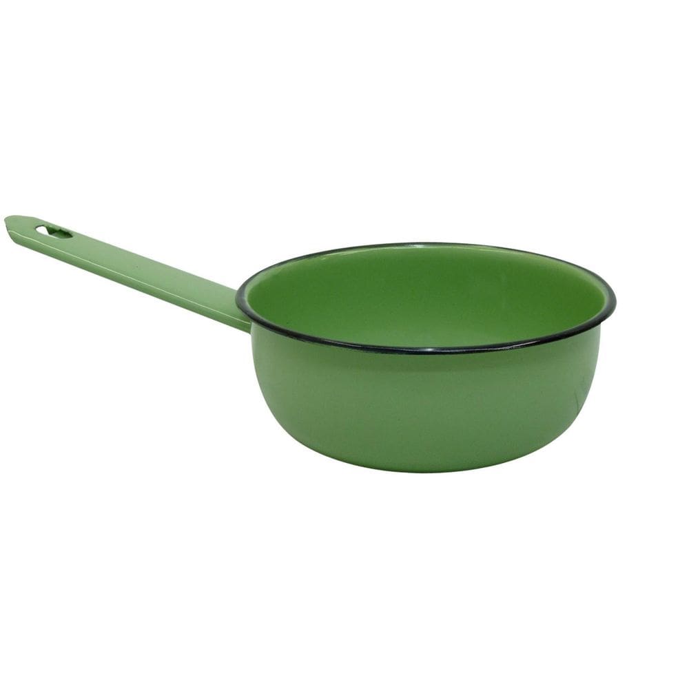 Panela Papeiro Esmaltada Ágata 14 800Ml Metallouça Verde