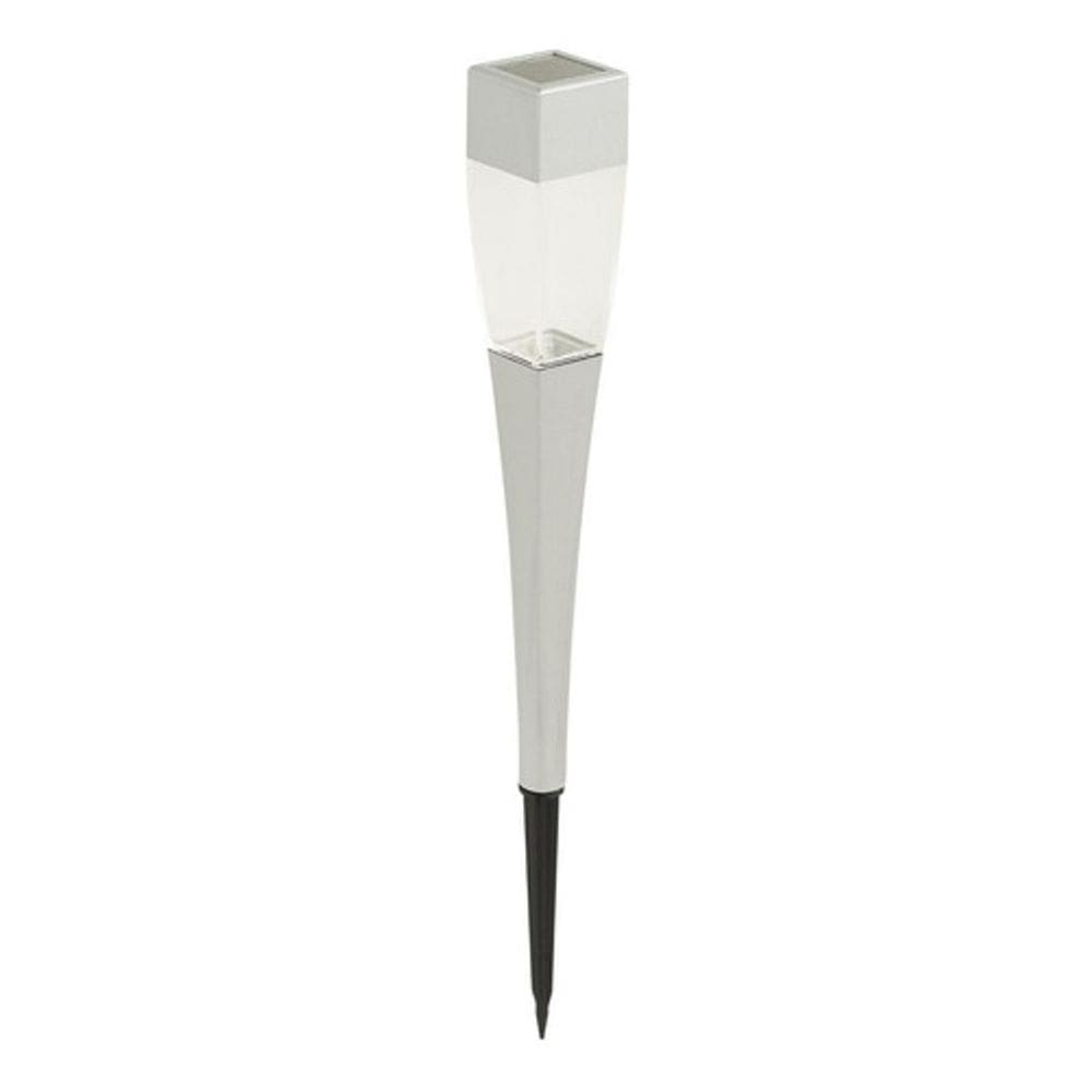 Kit - 5 Espetos Para Jardim Led Solar 1W Luz Branca - Eua