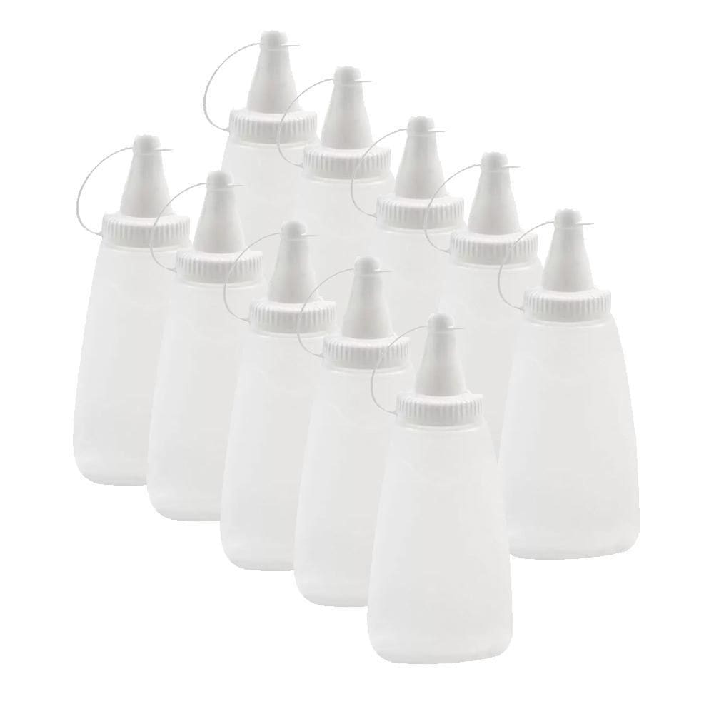 Bisnaga Plástica Transparente Casar Sanremo 210Ml Kit 10