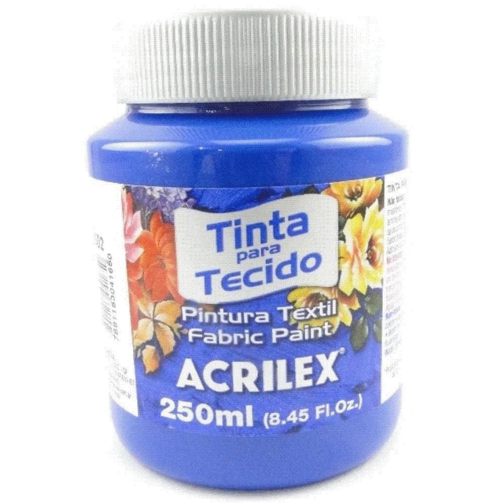 Tinta De Tecido Acrilex 250Ml Azul Cobalto Ref 502