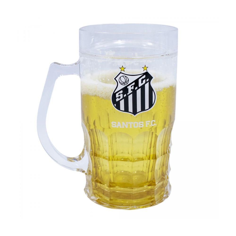 Caneca Cerveja 400 Ml - Santos