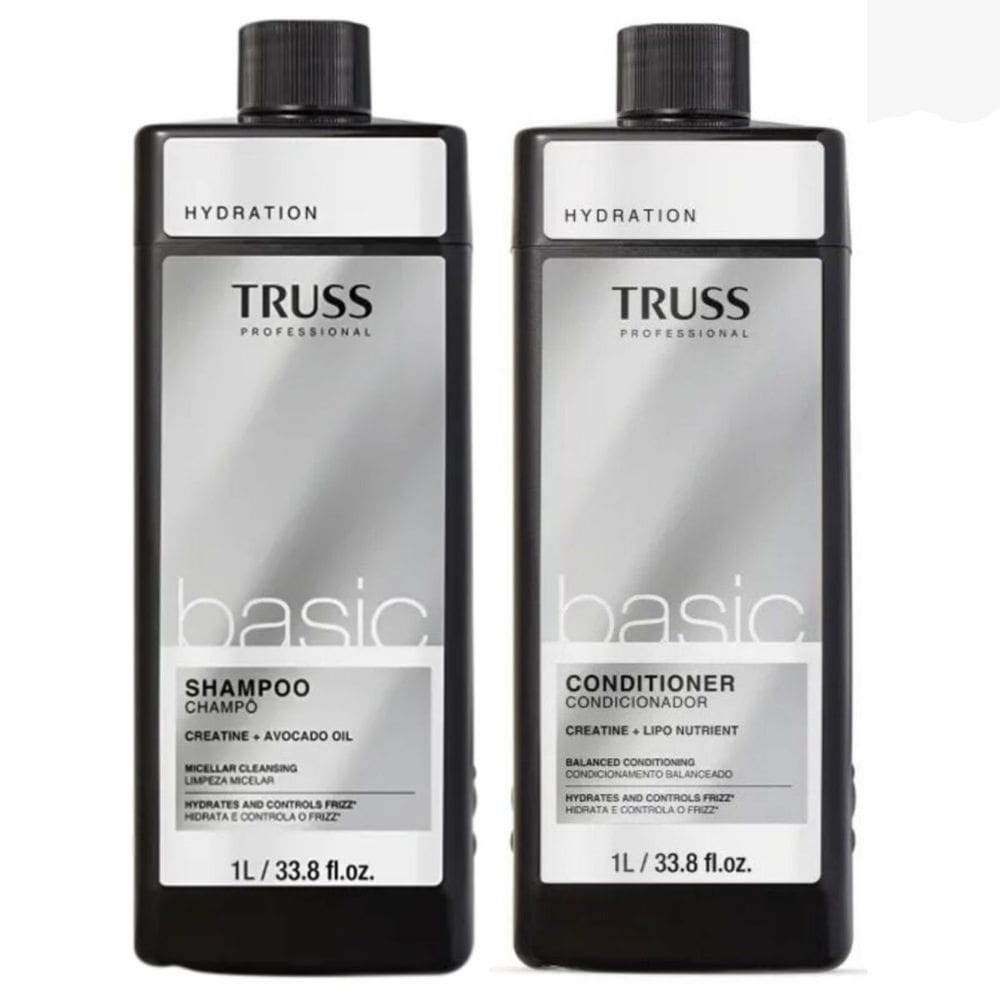 Kit Basic Shampoo + Condicionador 1 Litro Truss