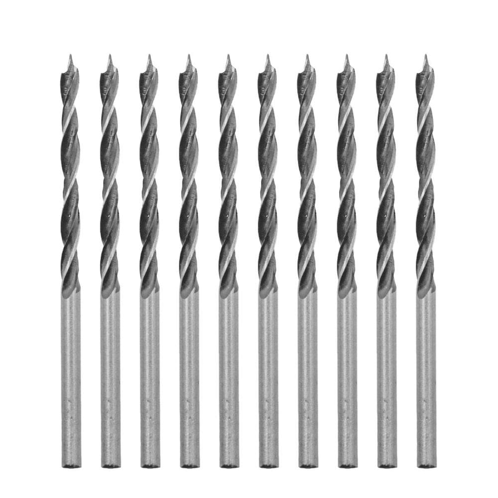Broca Madeira Aço Carbono 3 Pontas 3X60Mm C/10 Tradestar