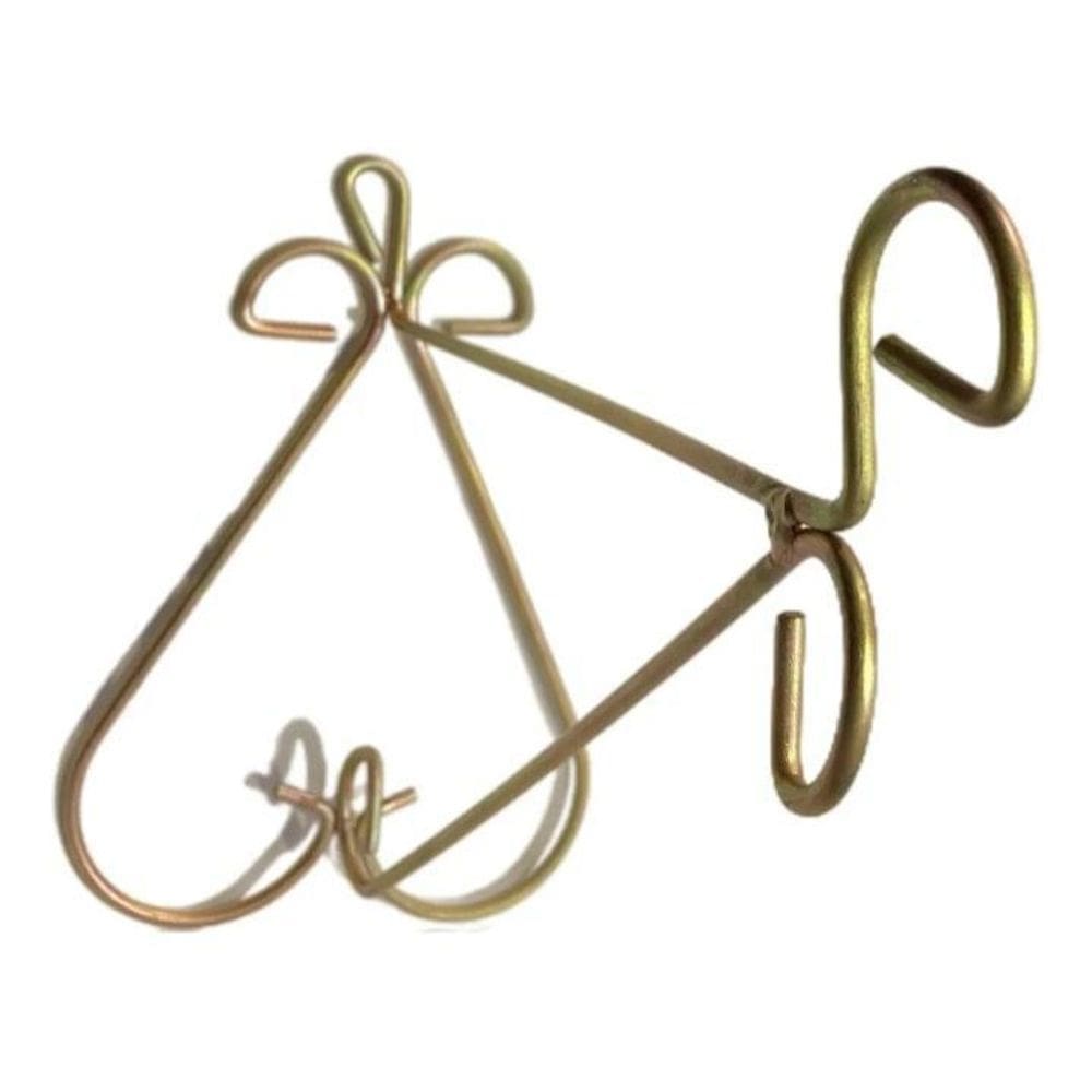 Suporte Luxo Medio Dourado/Bronze 03 Unidades
