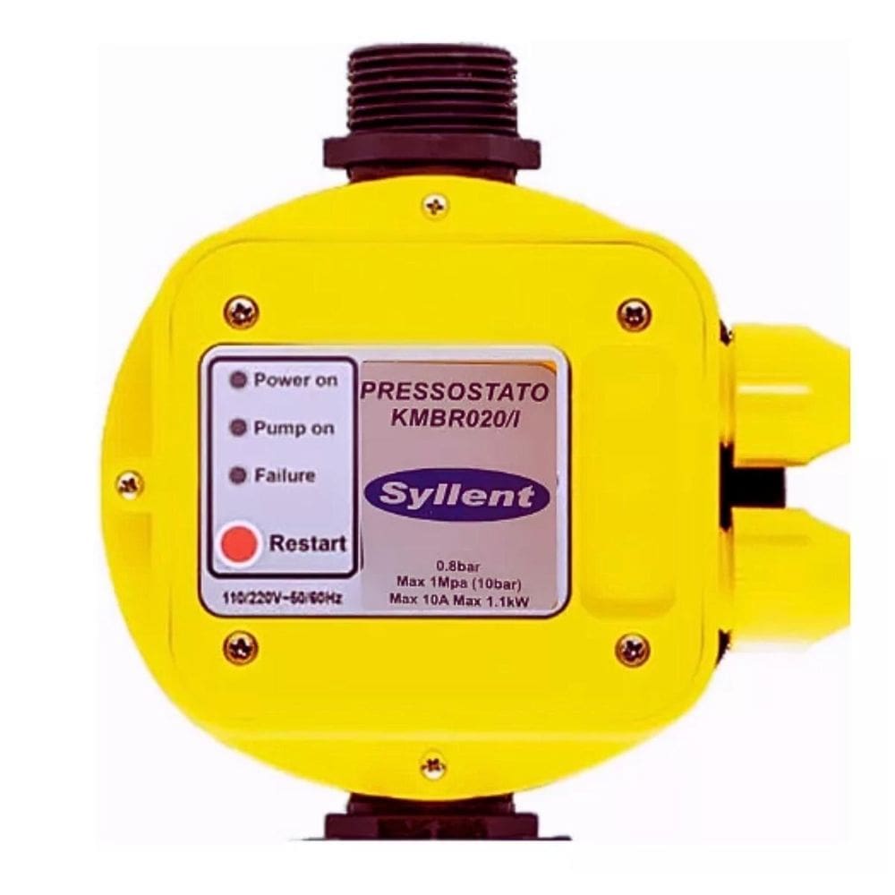 Pressostato Eletronico Syllent Bivolt Kmbr020/I 0.8 Bar
