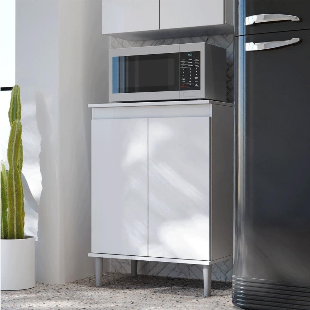 Balcão Micro Ondas Iana branco