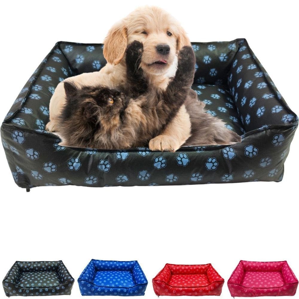 Caminha Pet Retangular Impermeável M Lavável Preta