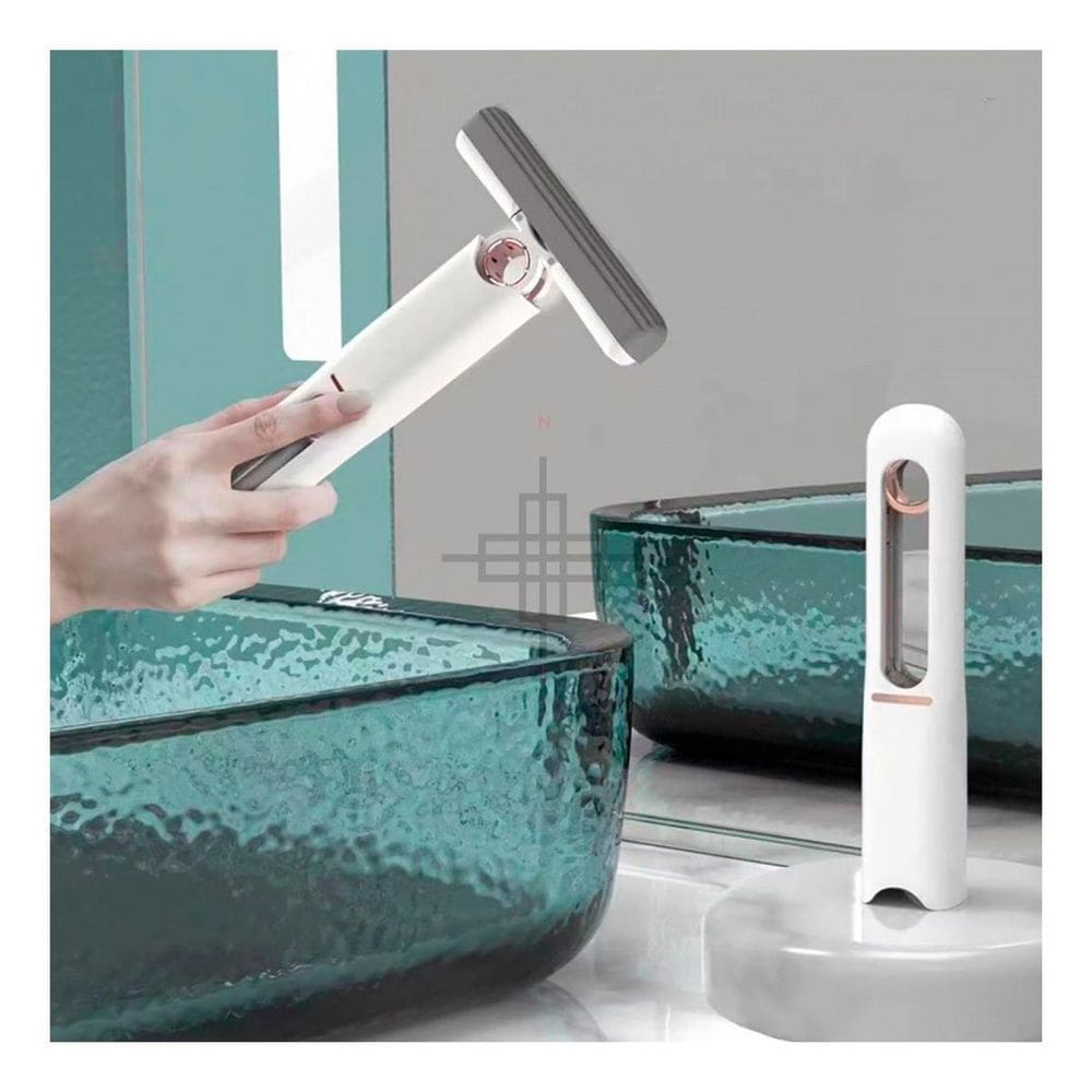 Mini Mop Esfregão Limpeza Multifuncional Retrátil Portátil