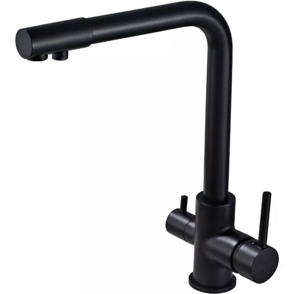 Torneira Cozinha Preta Fosca Misturador Monocomando Rtc 561