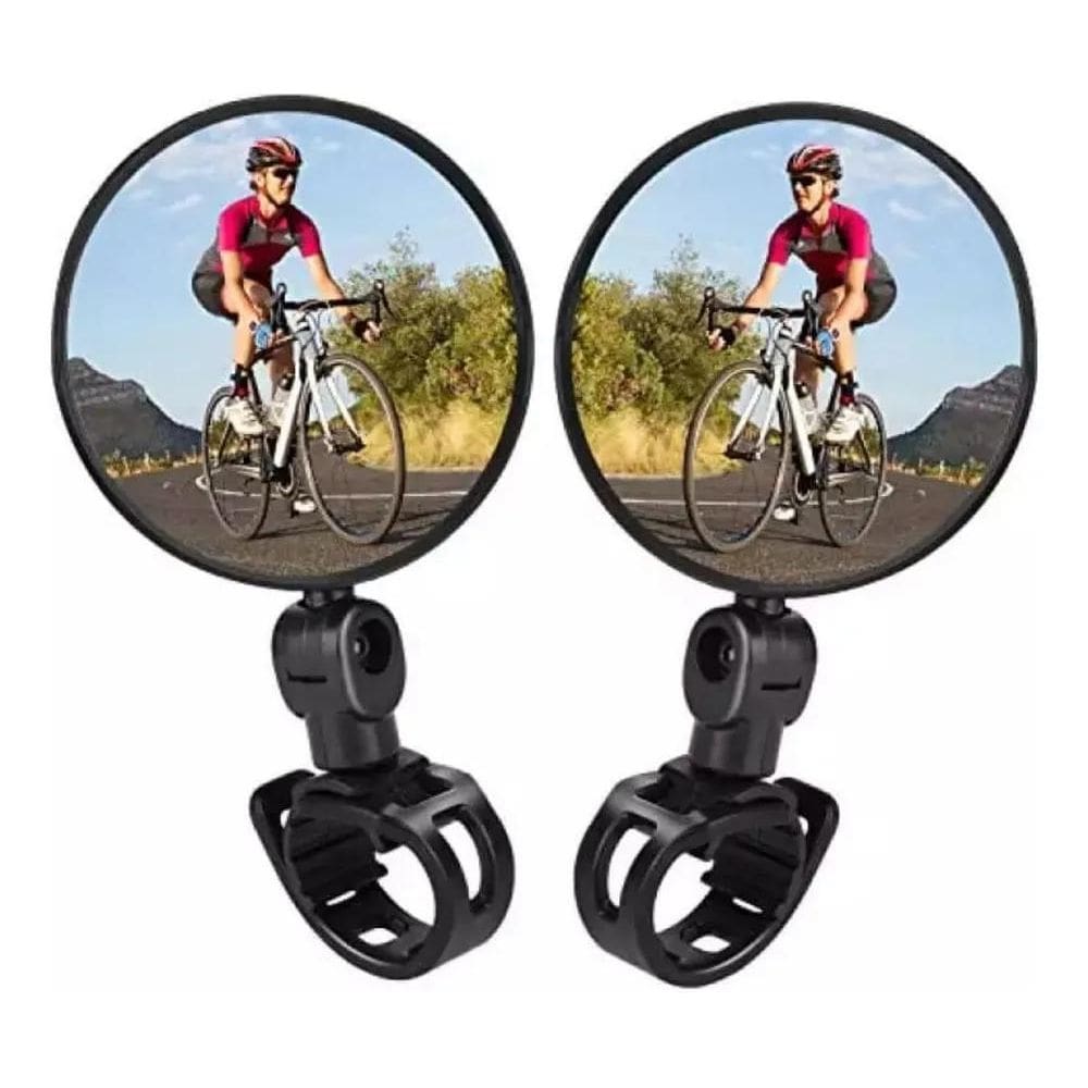 Kit 2 Retrovisor Espelho Para Bicicleta Ampla Visão