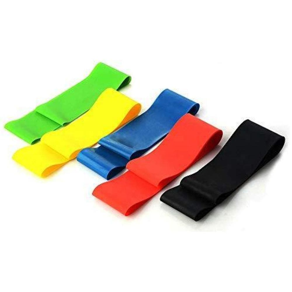 Kit 5 Faixas Elásticas - Mini Band Fit 5