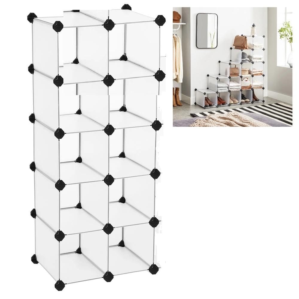 Estante Modular 10 Módulos Organizador Multiuso Sapateira