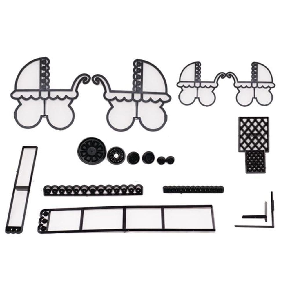 Cortador Carrinho De Bebê 3D - Gmezn847