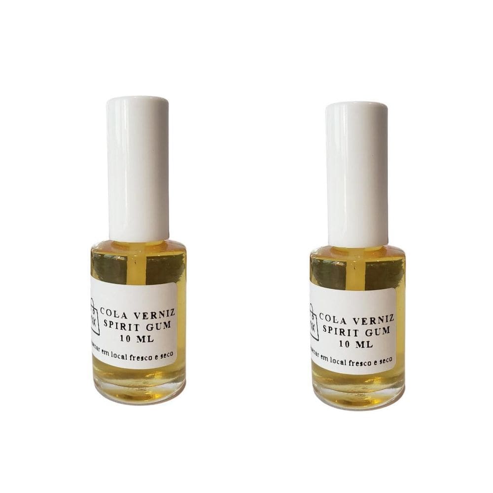 Kit 2 Colas Para Tela De Full Lace Verniz Spirit Gum 10Ml
