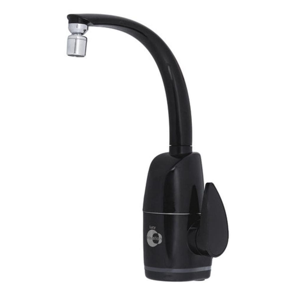 Torneira Eletrica Bica Alta Preta 220V Lucy Equation