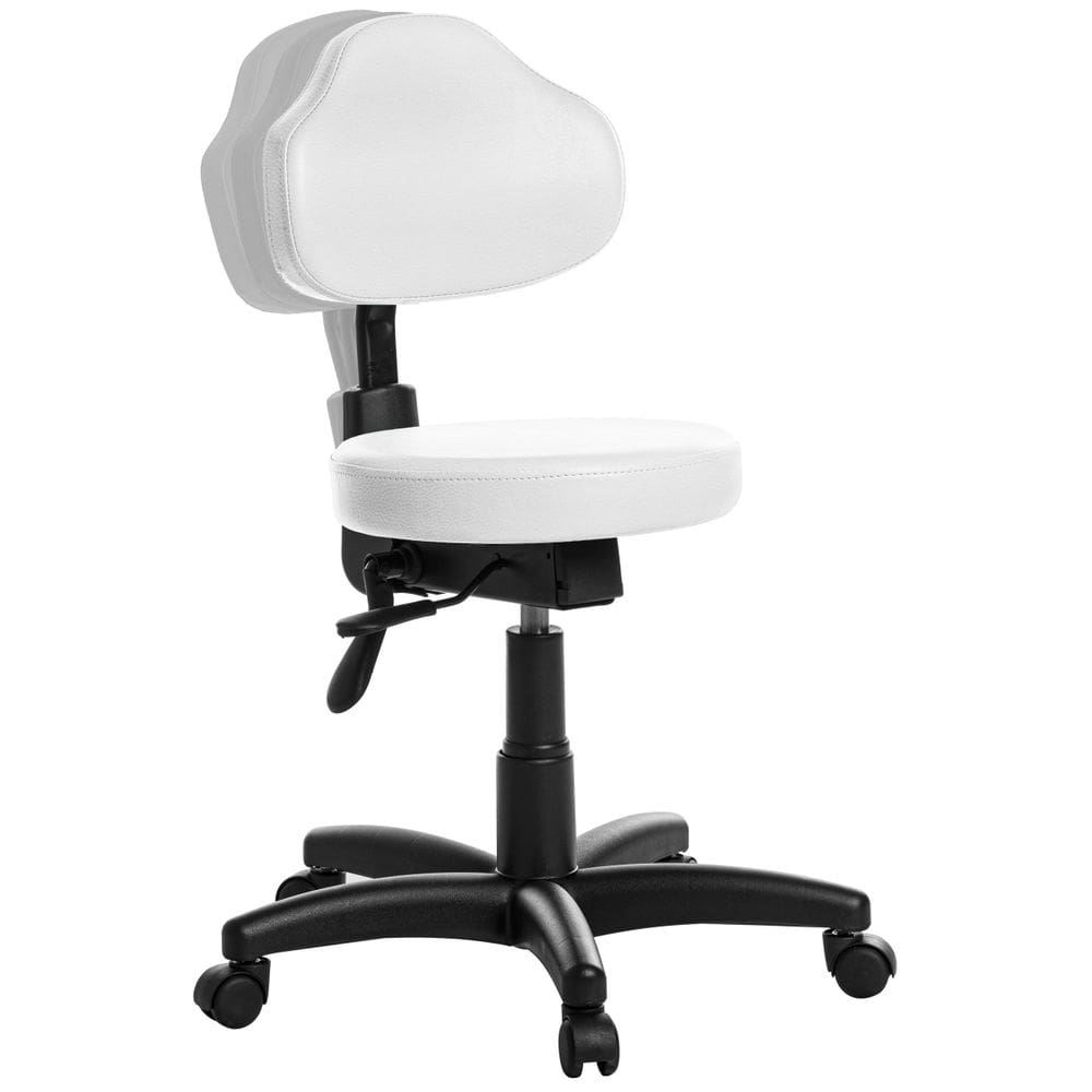 Cadeira Mocho Giratória Plus com Back Branco 11,5kg