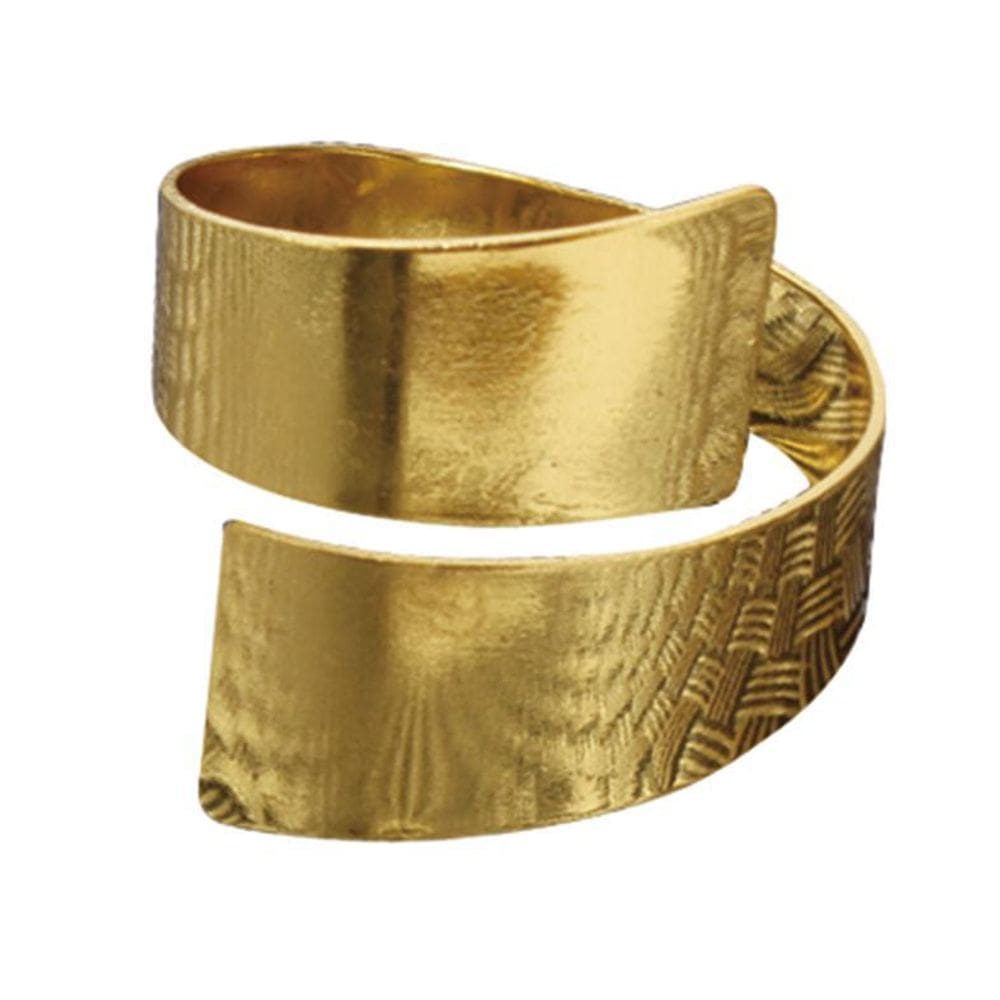 Porta Guardanapo Curvo Dourado 4 Peças