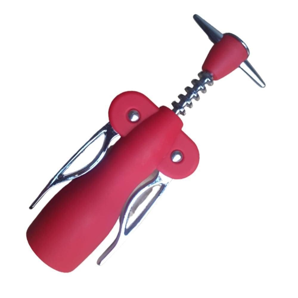 Saca Rolhas Abridor Garrafa De Vinho Vermelho