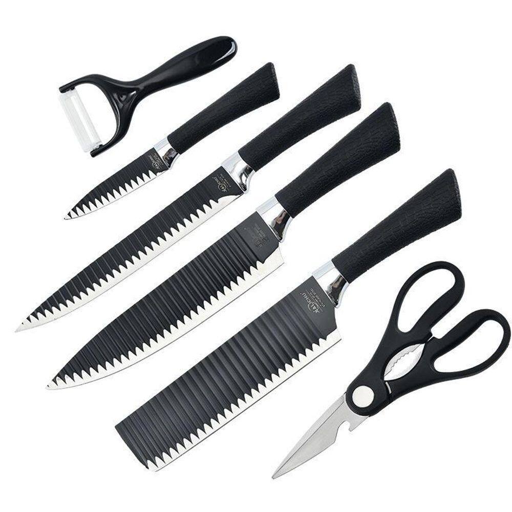 Conjunto De Facas Churrasco: Kit 6 Peças Top