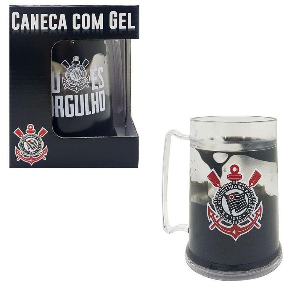 Caneca Corinthians Congelante 300 Ml