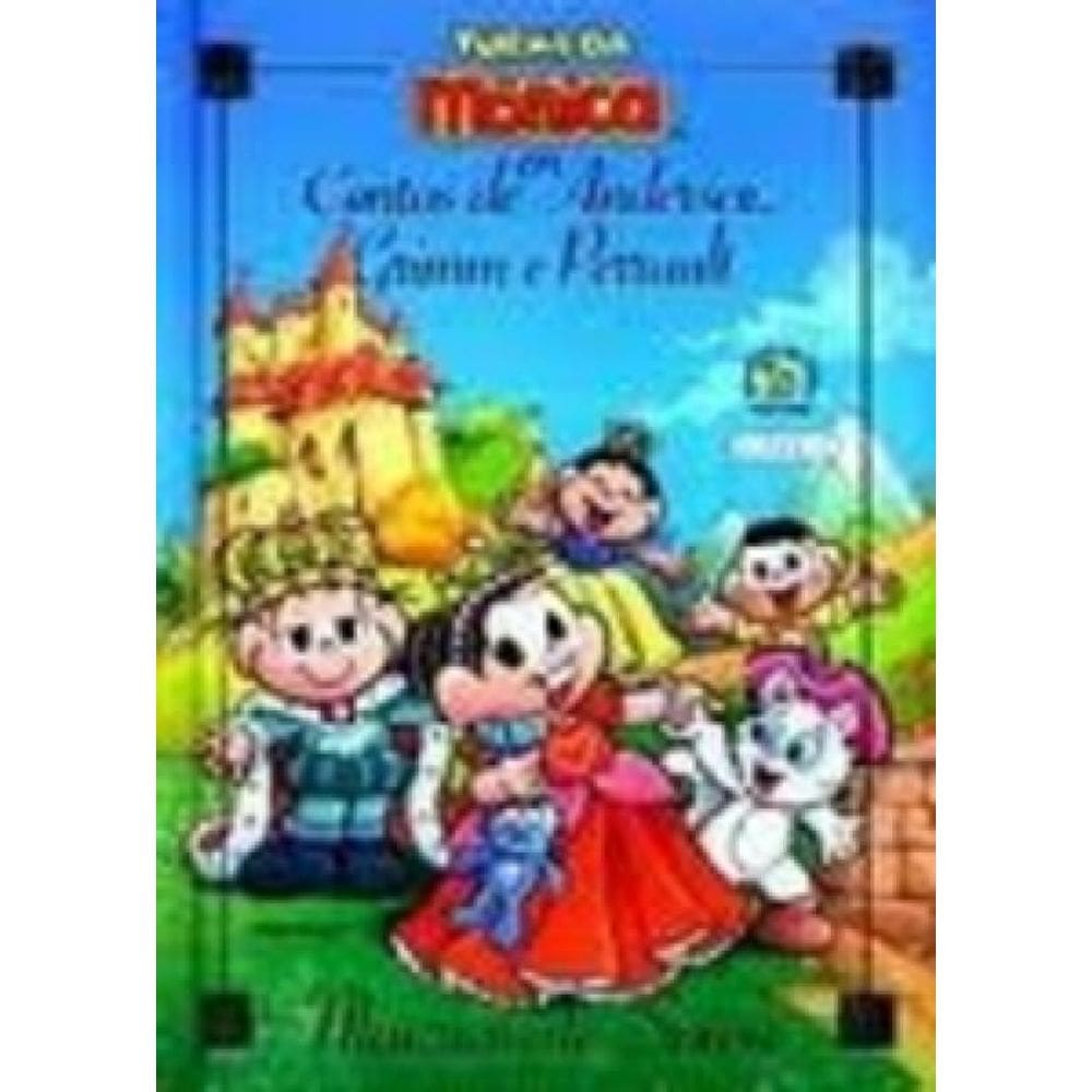 Livro Turma Da Monica - Contos De Andersen, Grimm E Perrault