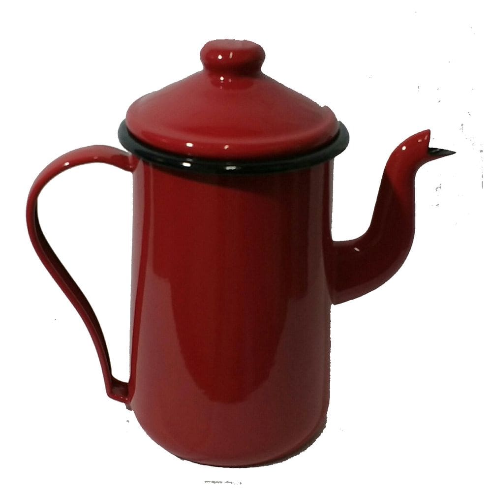 Bule esmaltado Tradicional 1,5 litros - Vermelho
