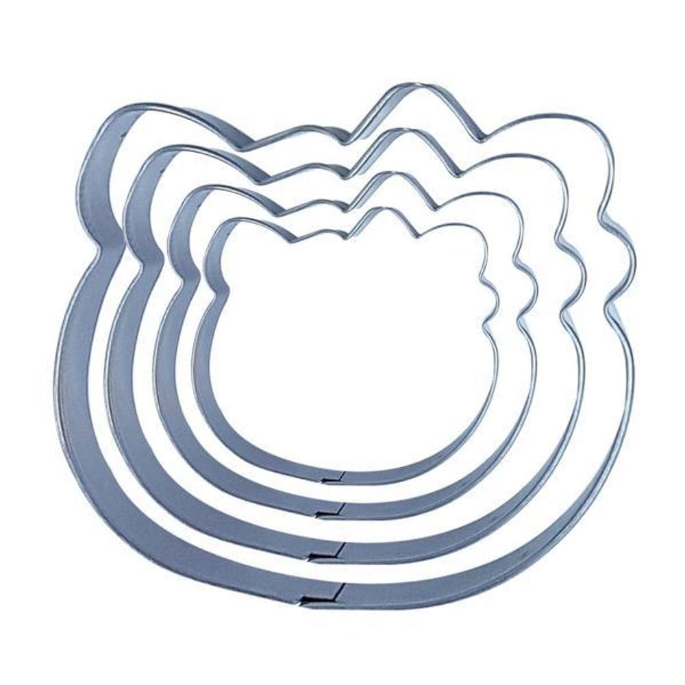 Cortador De Gatinha 4 Pçs - Ca164