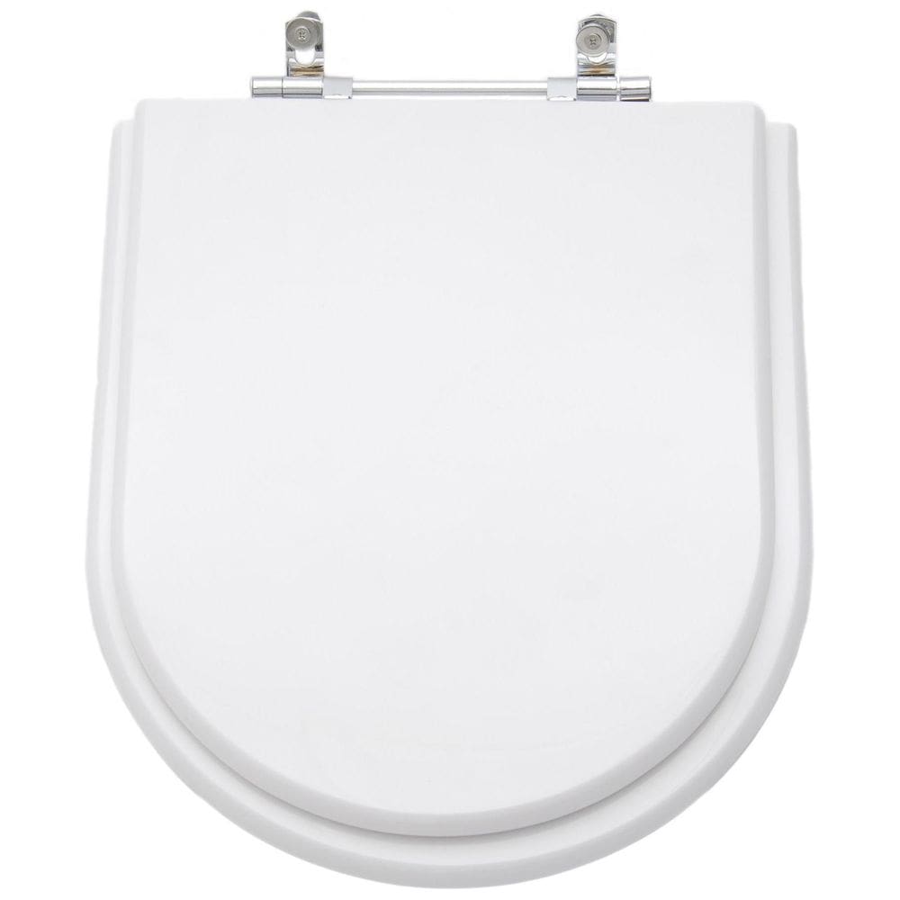 Assento Sanitário Poliéster Level Branco Para Louça Deca