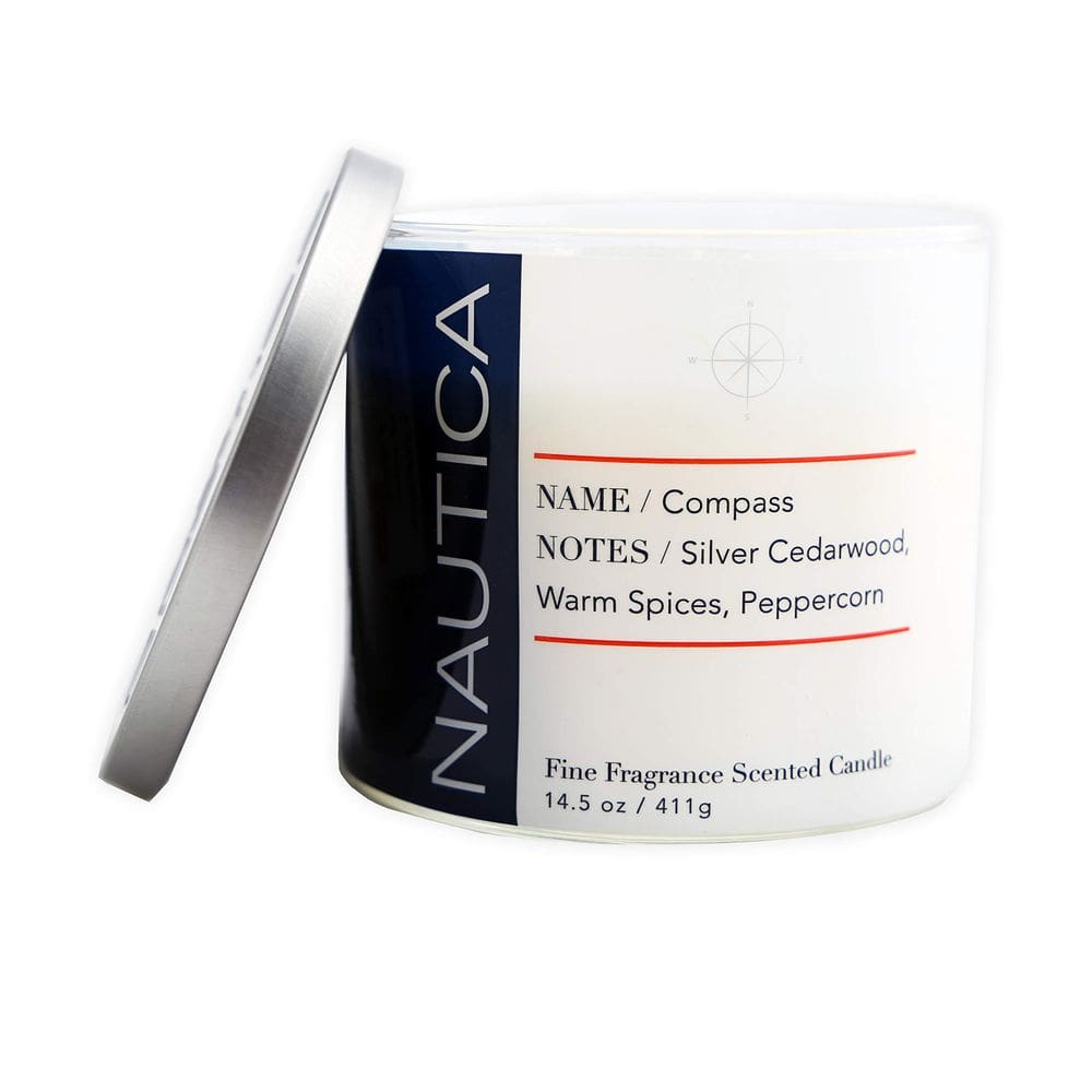 Vela perfumada Nautica Compass Luxury Soy Wax