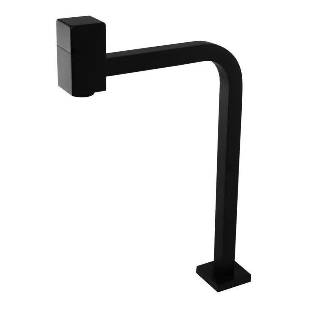 Torneira Link Luxo Corpo Quadrado Preta