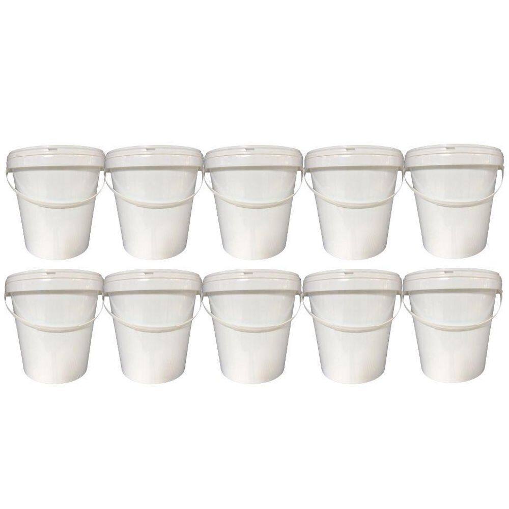 Pote Para Mantimentos De Plastico 3.6L 10 Pçs
