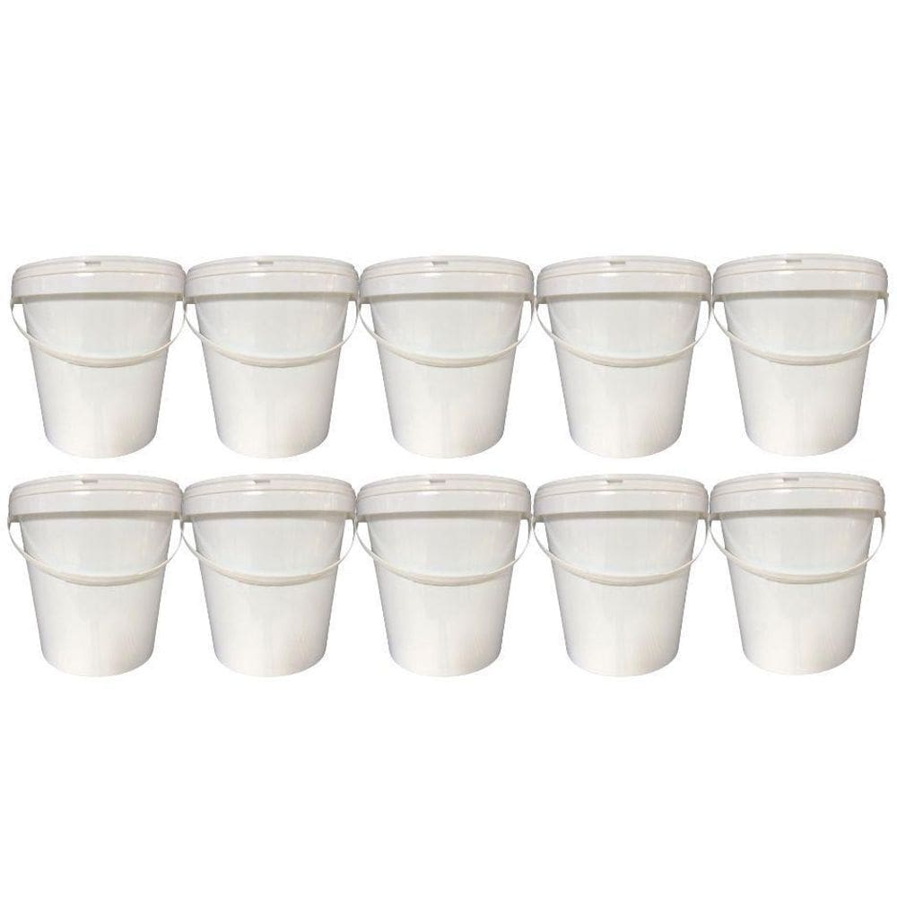Pote Para Mantimentos De Plastico 3.6L 10 Pçs
