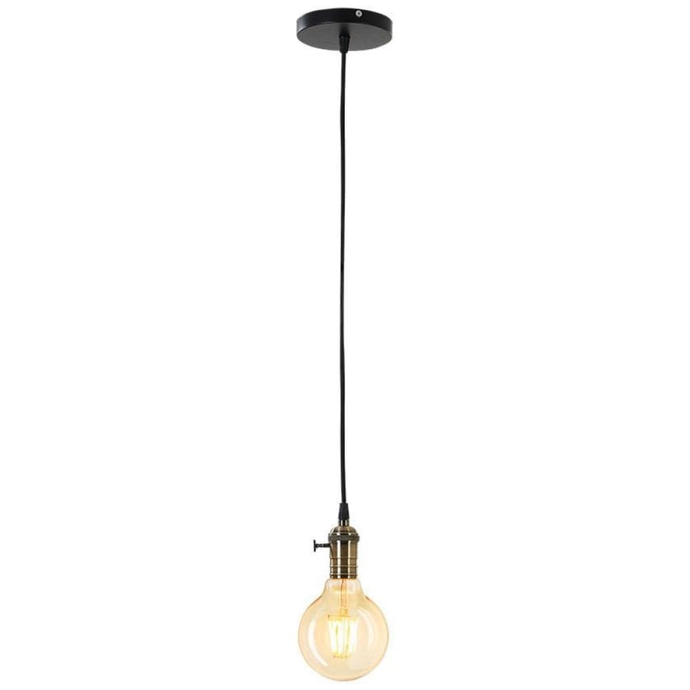 Pendente Nordico Industrial Vintage Bancada Cabeceira