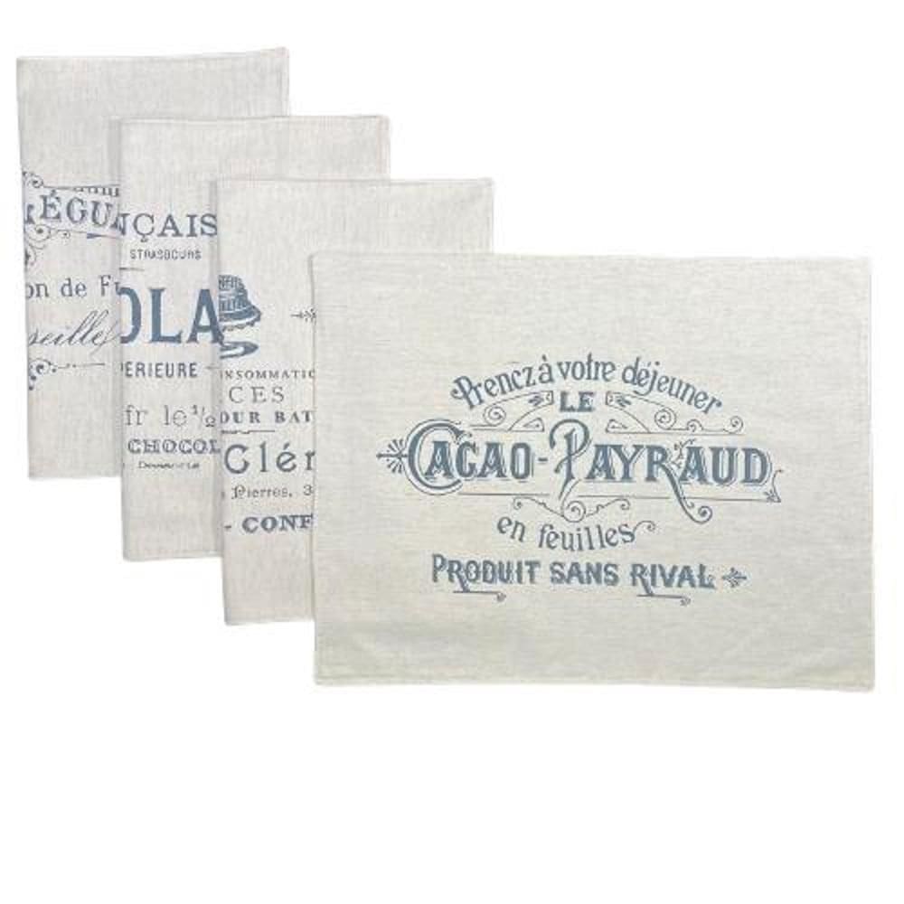 Jogo Americano Variado Em Linho - 4 Unidades