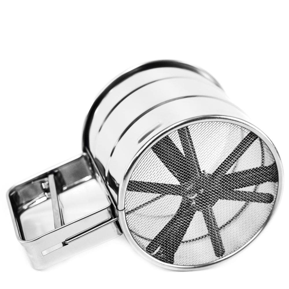 Polvilhador De Aço Inox Com Gatilho