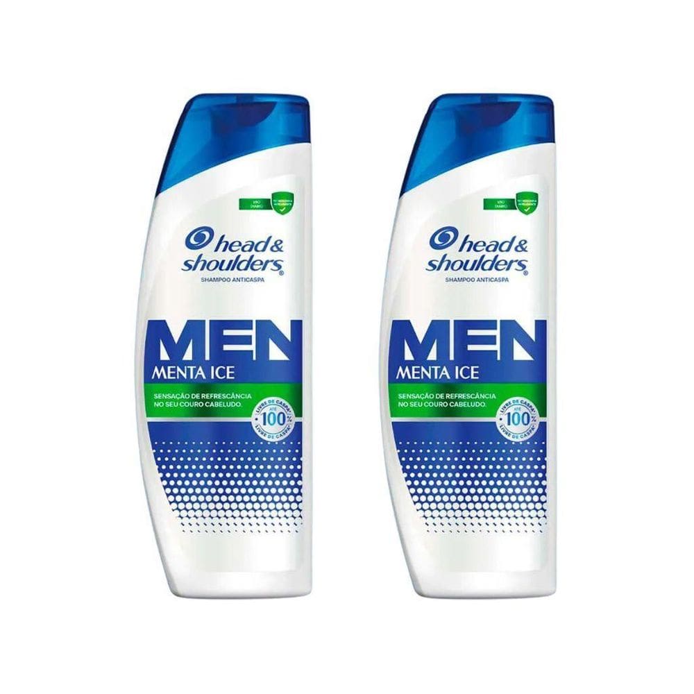Shampoo Head & Shoulders 200Ml Menthol Refrescante-Kit C/2Un