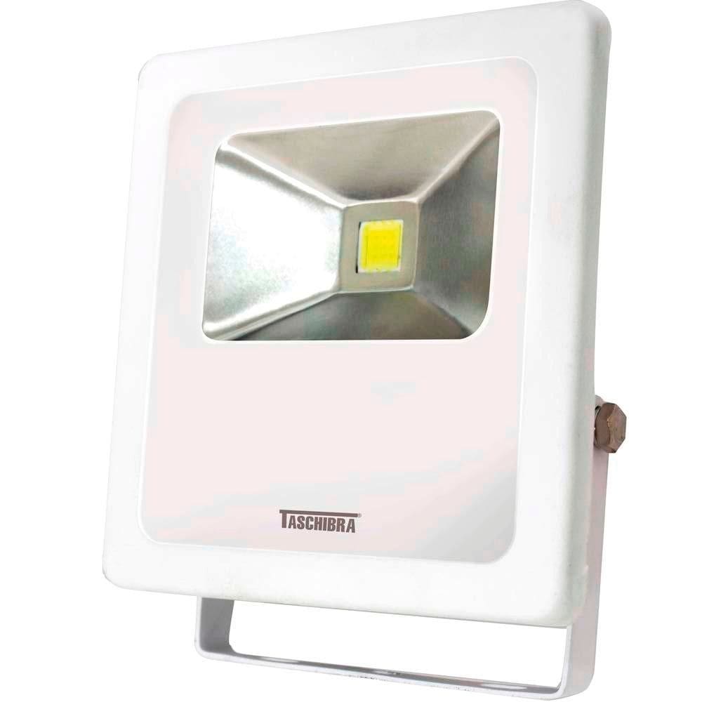 Refletor Led Ip65 Tr100 Autovolt 100w 6500k branco Taschibra