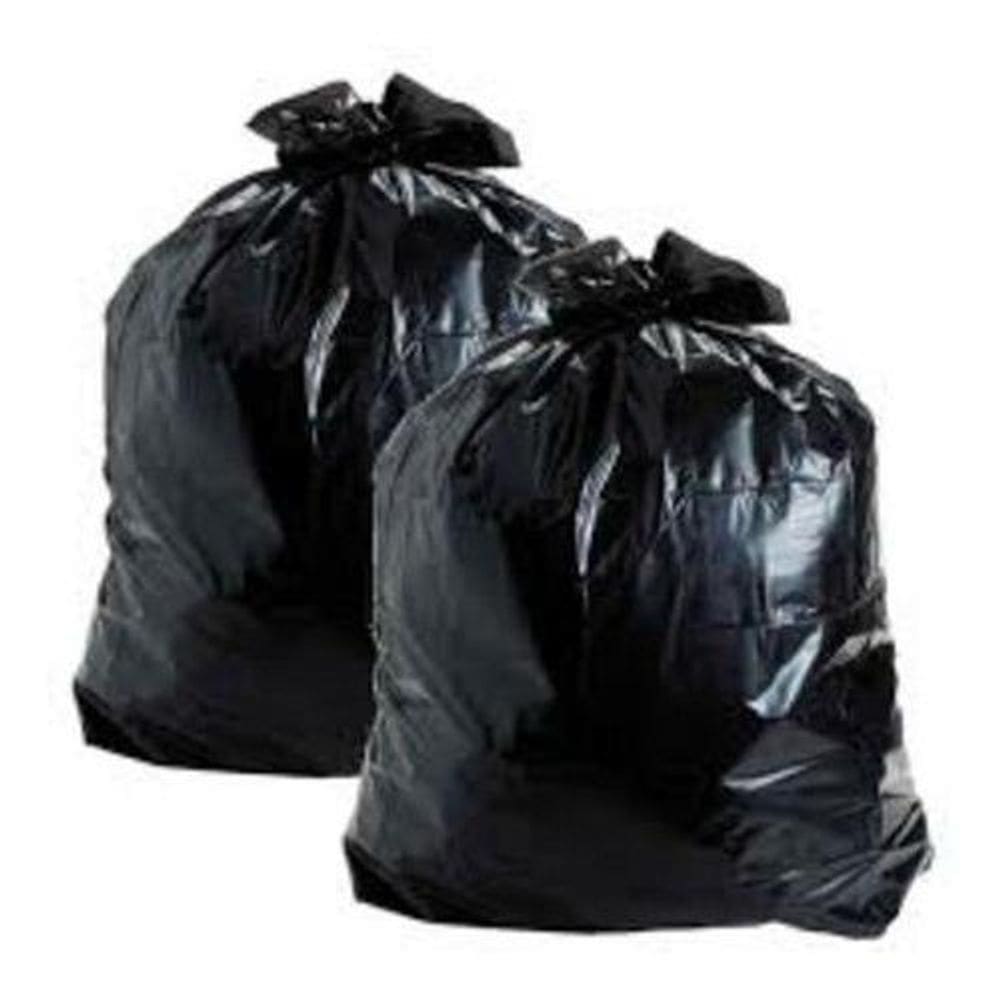Saco Para Lixo Preto Comum 100 Litros 100Und 90Cm X 95Cm