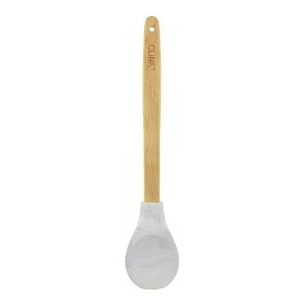 Colher De Silicone E Cabo De Madeira Clink 33Cmx6Cm Ck5178