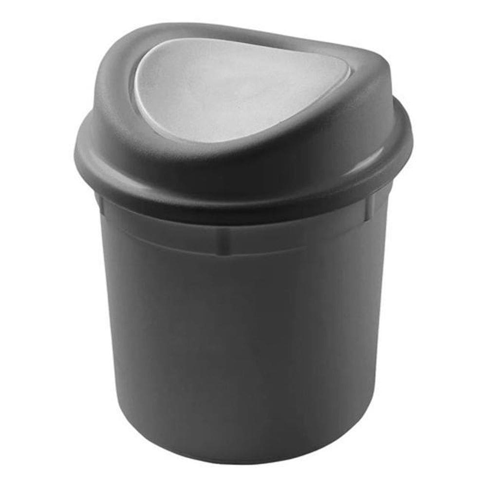 Lixeira Basculante 12L Plasvale - Compacta e Resistente