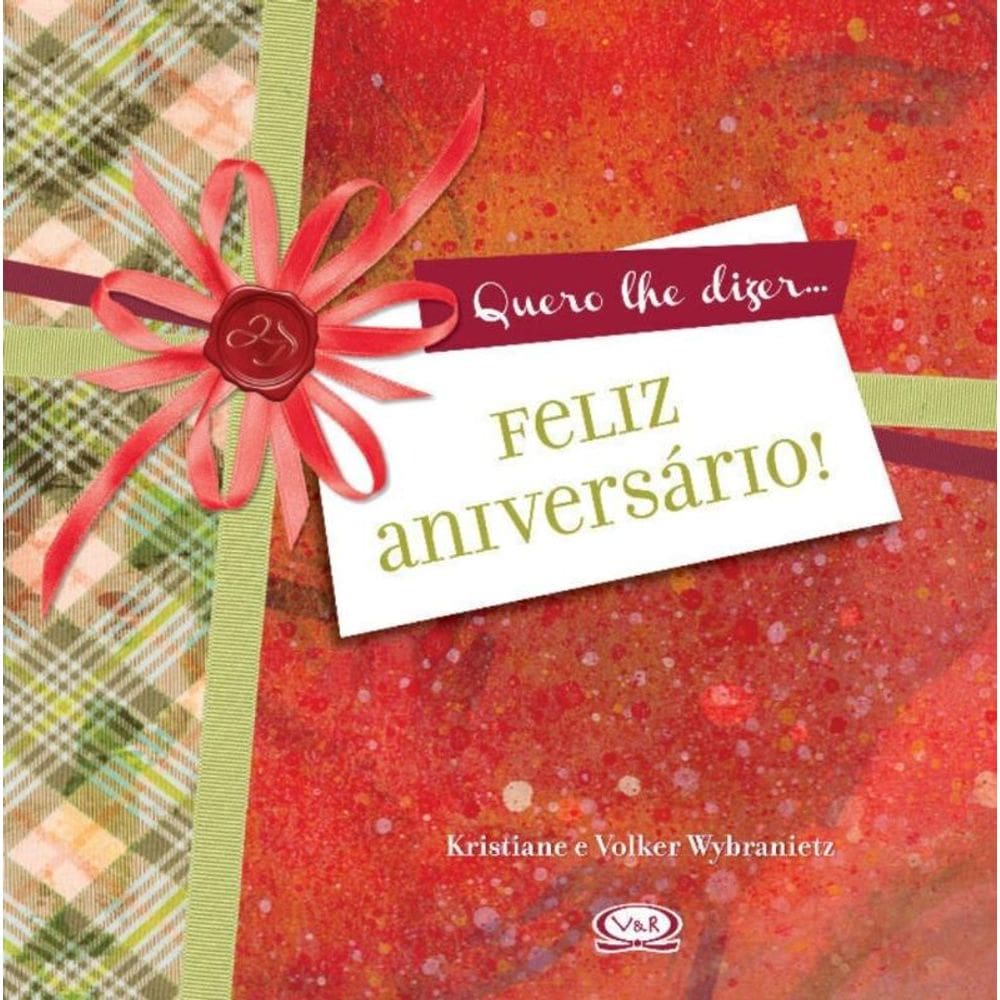 Feliz Aniversario - Capa Dura - (3758)
