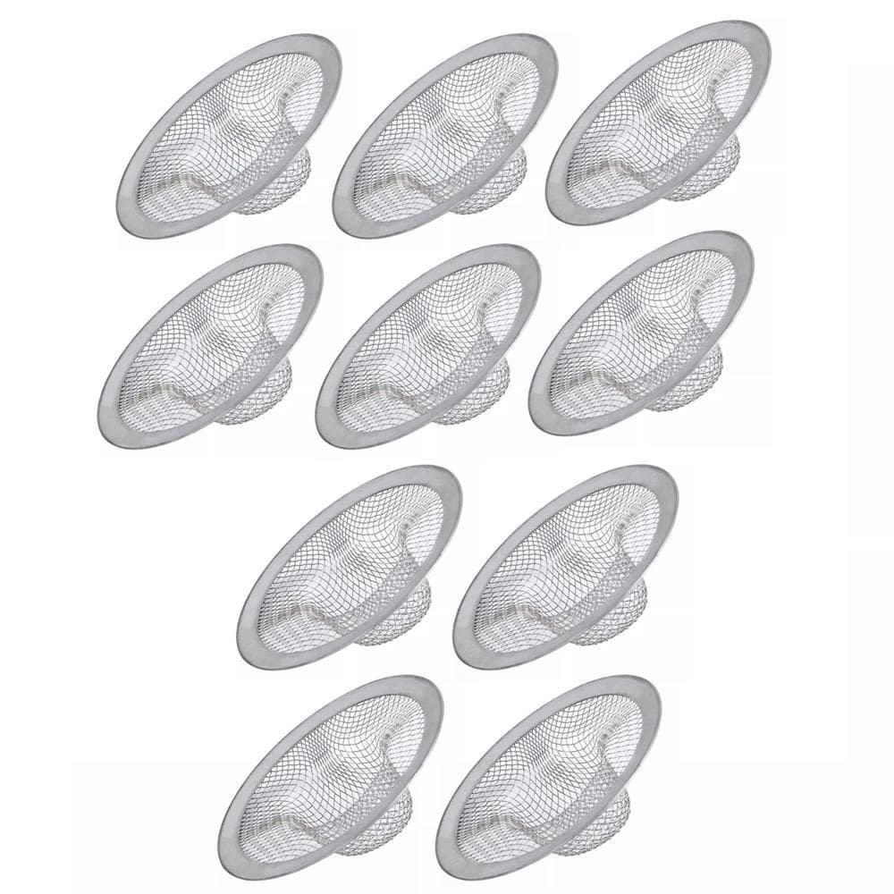 Kit 10 Ralinho Para Pia Cozinha Tanque Inox Top 1/2 52Mm