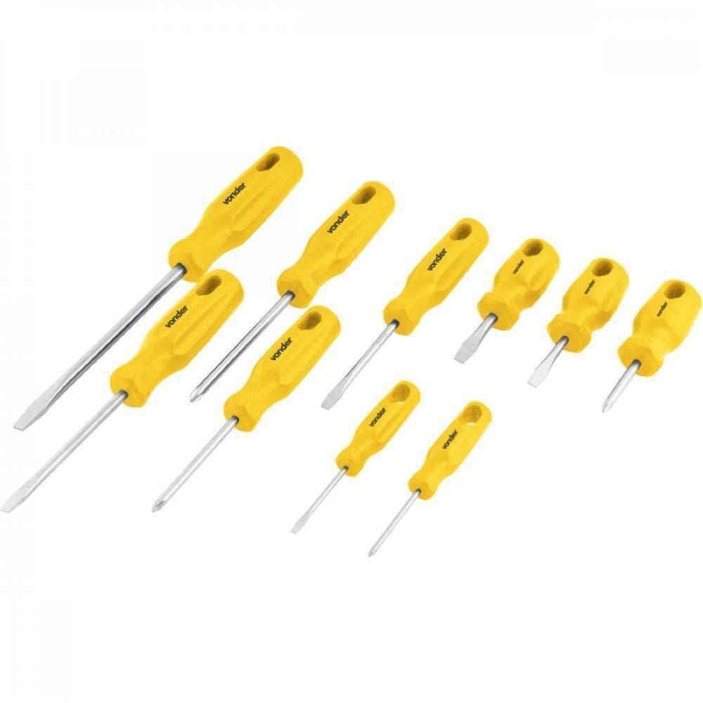 Chave Allen Jogo 1,5A 6Mm Com 7 Peças Abaulada Vonder
